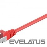 Cable Goobay  95539 CAT 5e patchcable, F/UTP, red, 1.5m 