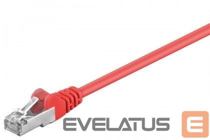 Cable Goobay 95539 CAT 5e patchcable, F/UTP, red, 1.5m