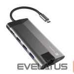 Converter Natec  USB-C Multiport Adapter 	NMP-1690 0.15 m, Grey, USB Type-C 