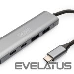 Cable Digitus  USB-C 4 Port HUB 2x USB-A + 2x USB-C Gen2 DA-70245 
