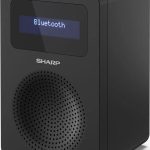 Interactive solution Sharp  DR-430(BK) Digital Radio, FM/DAB/DAB+, Bluetooth 5.0, Midnight Black 
