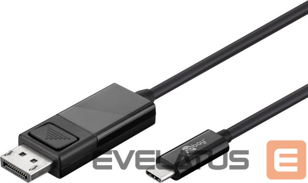 Monitor accessory Goobay USB-C- DisplayPort adapter cable (4k 60 Hz) 79295 USB-C male, DisplayPort male, 1.2 m