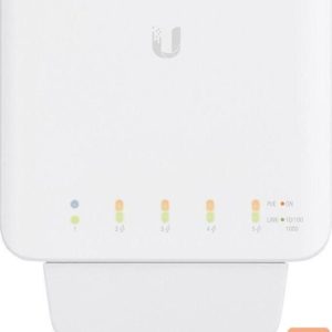 Server - Other Accessories UBIQUITI  USW-Flex Indoor/outdoor 5Port Poe Gigabit Switch with 802.3bt Input Power Support 