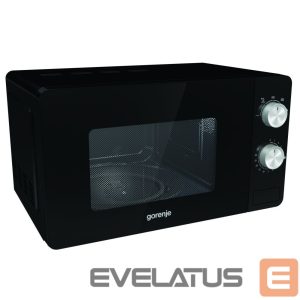 Microwave GORENJE  Microwave oven MO20E1B Free standing, 20 L, 800 W, Black 