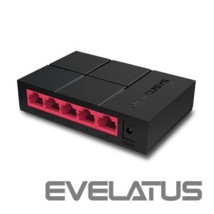 Server - Other Accessories MERCUSYS  Switch MS105G Unmanaged, Desktop, Power supply type External, Ethernet LAN (RJ-45) ports 5 