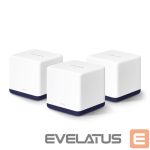 Routers MERCUSYS  AC1900 Whole Home Mesh Wi-Fi System Halo H50G (3-Pack) 802.11ac, 1300+600 Mbit/s, Ethernet LAN (RJ-45) ports 3, Mesh Support Yes, MU-MiMO Yes, White 