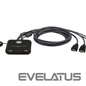 Server - Other Accessories Aten  2-Port USB FHD HDMI Cable KVM Switch  CS22HF 