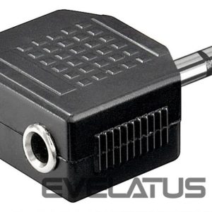 Other Computer Accessory Goobay  Headphone AUX adapter; 3.5 mm jack 1-to-2 