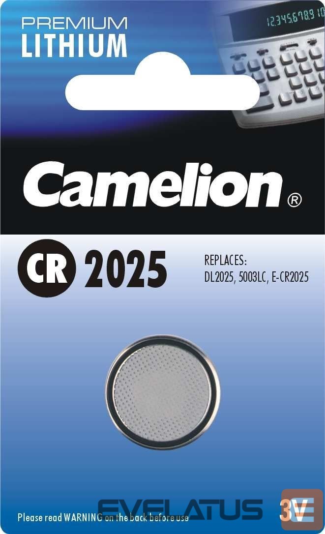 Other Computer Accessory Camelion CR2025, Lithium, 1 pc(s)