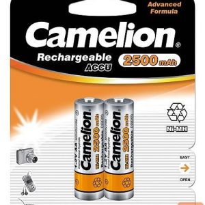 Other Computer Accessory Camelion  AA/HR6, 2500 mAh, Rechargeable Batteries Ni-MH, 2 pc(s) 