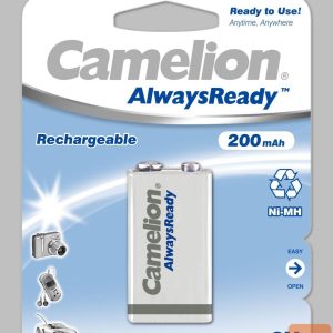 Other Computer Accessory Camelion  9V/6HR61, 200 mAh, AlwaysReady Rechargeable Batteries Ni-MH, 1 pc(s) 