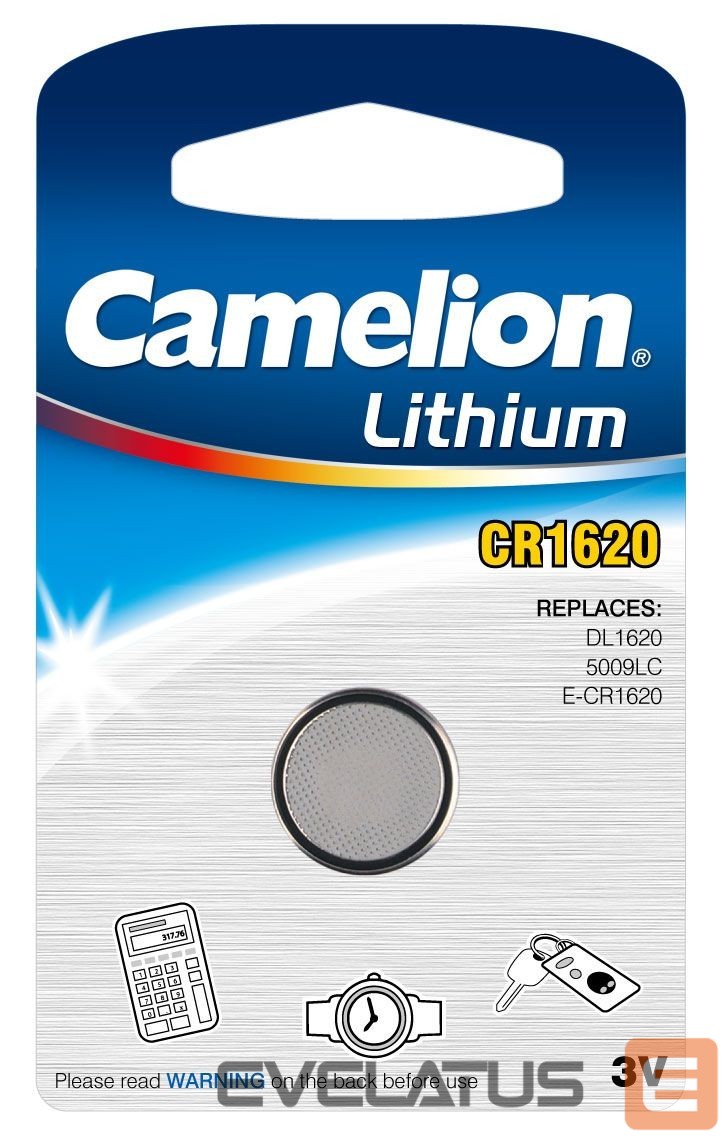 Other Computer Accessory Camelion CR1620, Lithium, 1 pc(s)