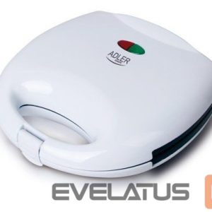 Toster Adler  Sandwich maker AD 301 750  W, Number of plates 1, Number of pastry 2, White 