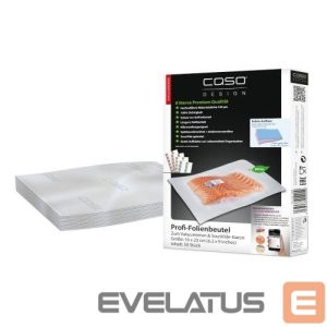 Accessories and filters Caso  Foil bags 01201 50 units, Dimensions (W x L) 16 x 23 cm, Ribbed 