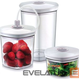 Accessories and filters Caso  Vacuum Canister Set 01260 3 canisters, White 