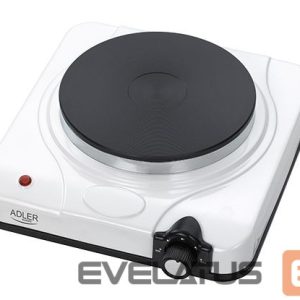 Electric oven Adler  Free standing table hob AD 6503 Number of burners/cooking zones 1, White, Electric stove, Electric 