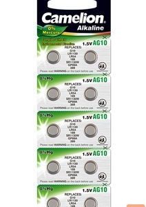 Other Computer Accessory Camelion  AG10/LR54/LR1131/389, Alkaline Buttoncell, 10 pc(s) 
