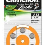 Other Computer Accessory Camelion  A13/DA13/ZL13, Zinc air cells, 6 pc(s) 