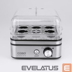 Egg cooker Caso  Egg cooker E9  Stainless steel, 400 W, Functions 13 cooking levels 