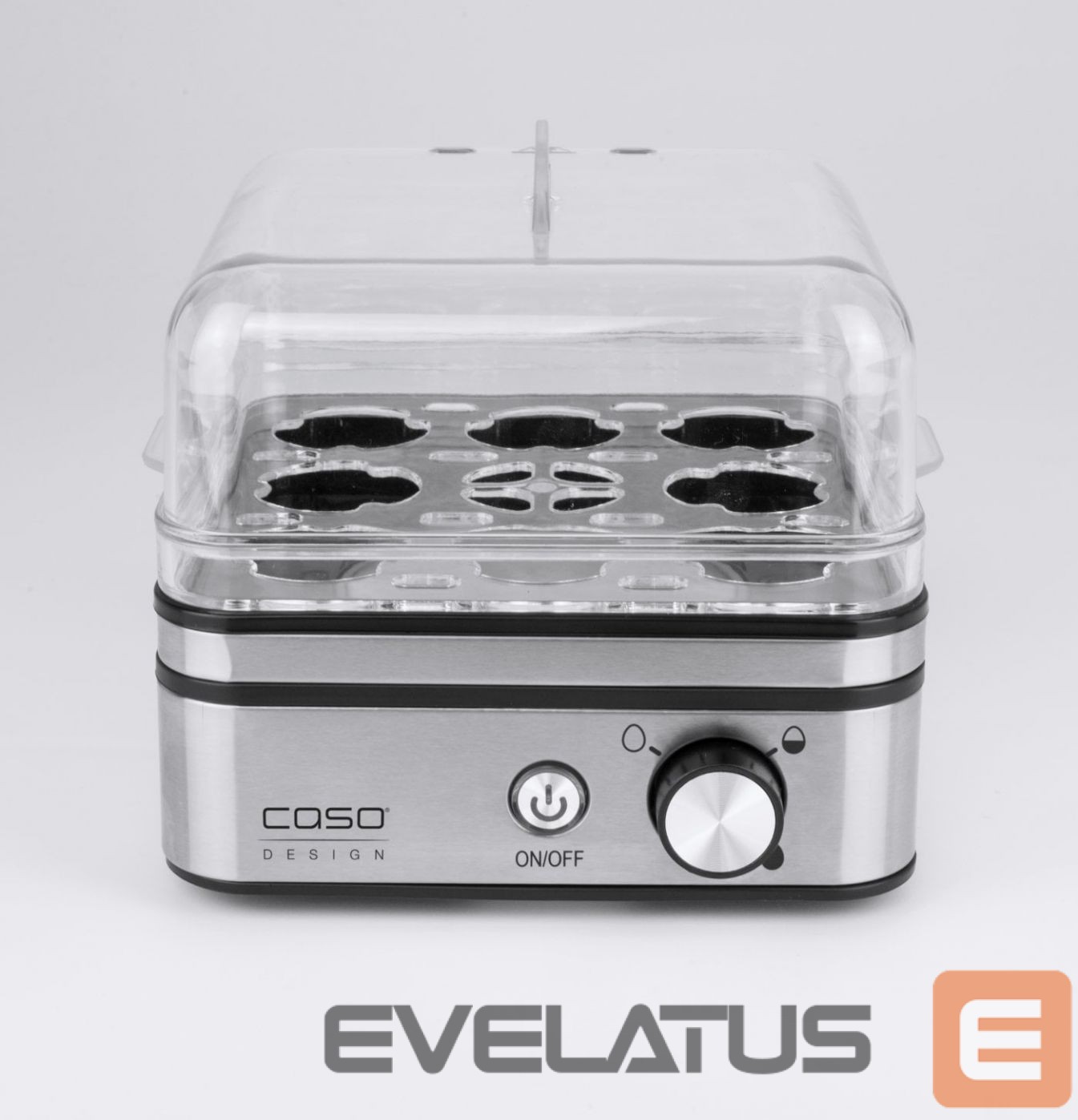 Egg cooker Caso Egg cooker E9 Stainless steel, 400 W, Functions 13 cooking levels