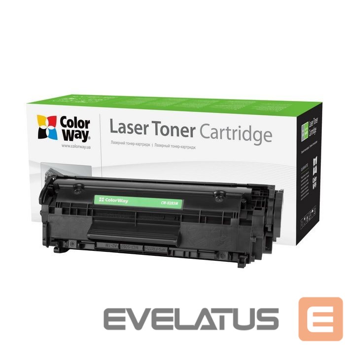 Printer accessories ColorWay Econom Toner Cartridge, Black, HP CF283A (83A)