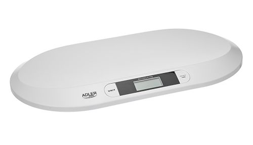 Scales Adler AD 8139 Child Scale AD 8139 Maximum weight (capacity) 20 kg, Accuracy 10 g, White