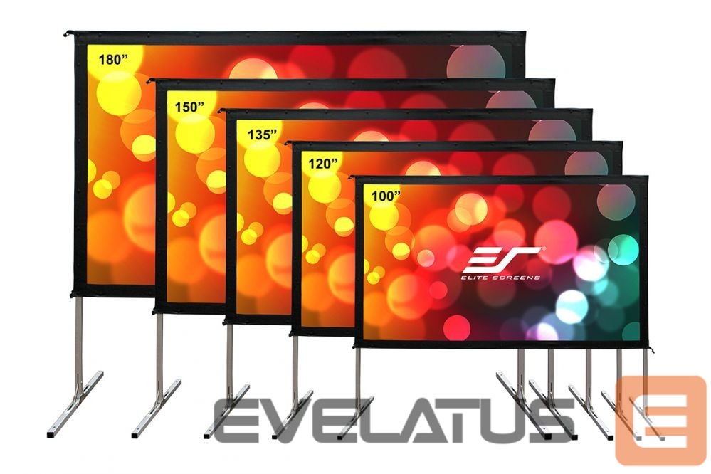 Screen for projectors Elite Screens Yard Master 2 Mobile Outdoor screen WV-Dual OMS100H2-DUAL Diagonal 120