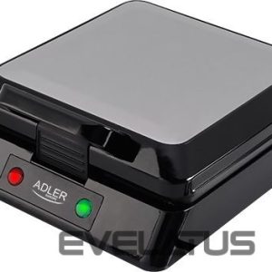Toster Adler  Waffle maker AD 3036 1500 W, Number of pastry 4, Belgium, Black 