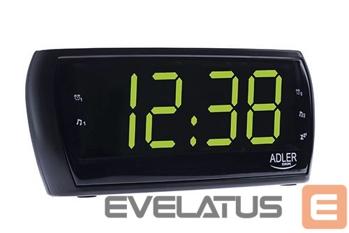 Interactive solution Adler Alarmclock Radio AD 1121 Black, Alarm function