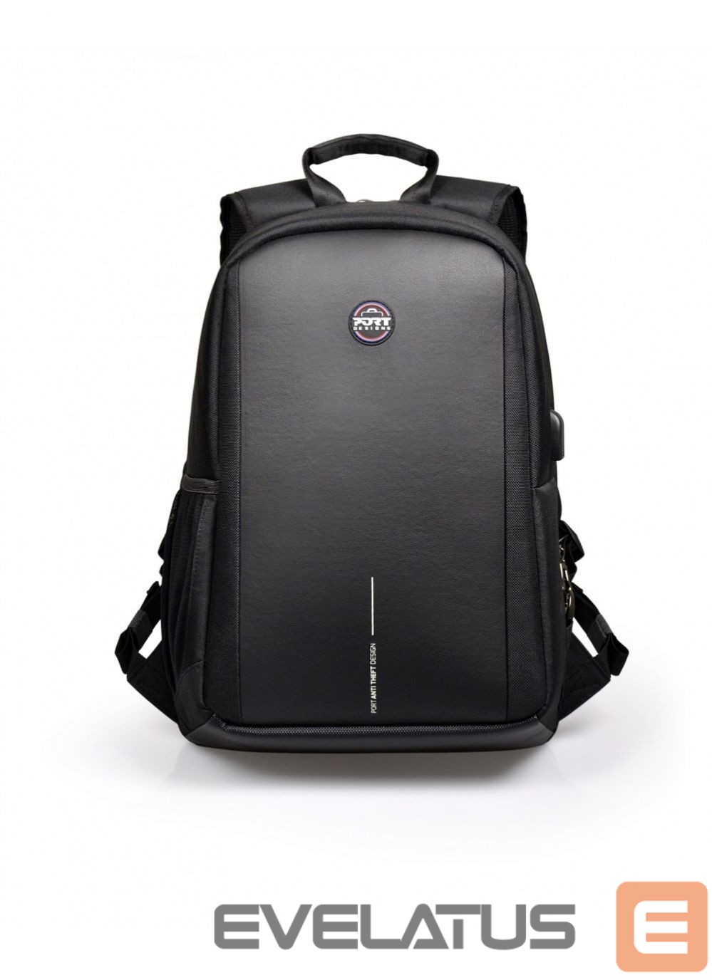 Laptop Bag PORT DESIGNS ANTI-THEFT Chicago EVO Fits up to size 15.6 ", Black, 13-15.6 ", Shoulder strap, Backpack
