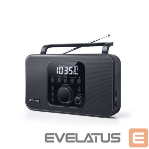 Interactive solution Muse  Radio M-091R Black, AUX in, Alarm function 