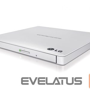 Server - Other Accessories H.L Data Storage  Ultra Slim Portable DVD-Writer GP57EW40 Interface USB 2.0, DVD±R/RW, CD read speed 24 x, CD write speed 24 x, White, Desktop/Notebook 