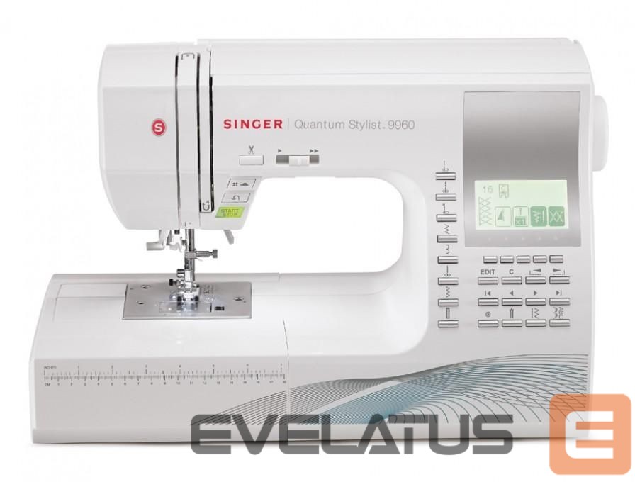 Other small household appliances Singer Sewing Machine Quantum Stylist 9960 Number of stitches 600, Number of buttonholes 13, White