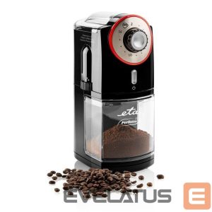 Coffee machine ETA  Grinder Perfetto 006890000 100 W, Coffee beans capacity 200 g, Number of cups Up to 14 pc(s), Lid safety switch, Black 