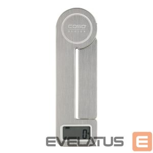 Kitchen scales Caso  Scales KitchenEcostyle Batteryless usage, Graduation 1 g, Maximum weight (capacity) 5 kg, Display type LCD, Stainless steel 
