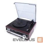 Record players Camry  Turntable CR 1168 Bluetooth, USB port, AUX in, Brown 