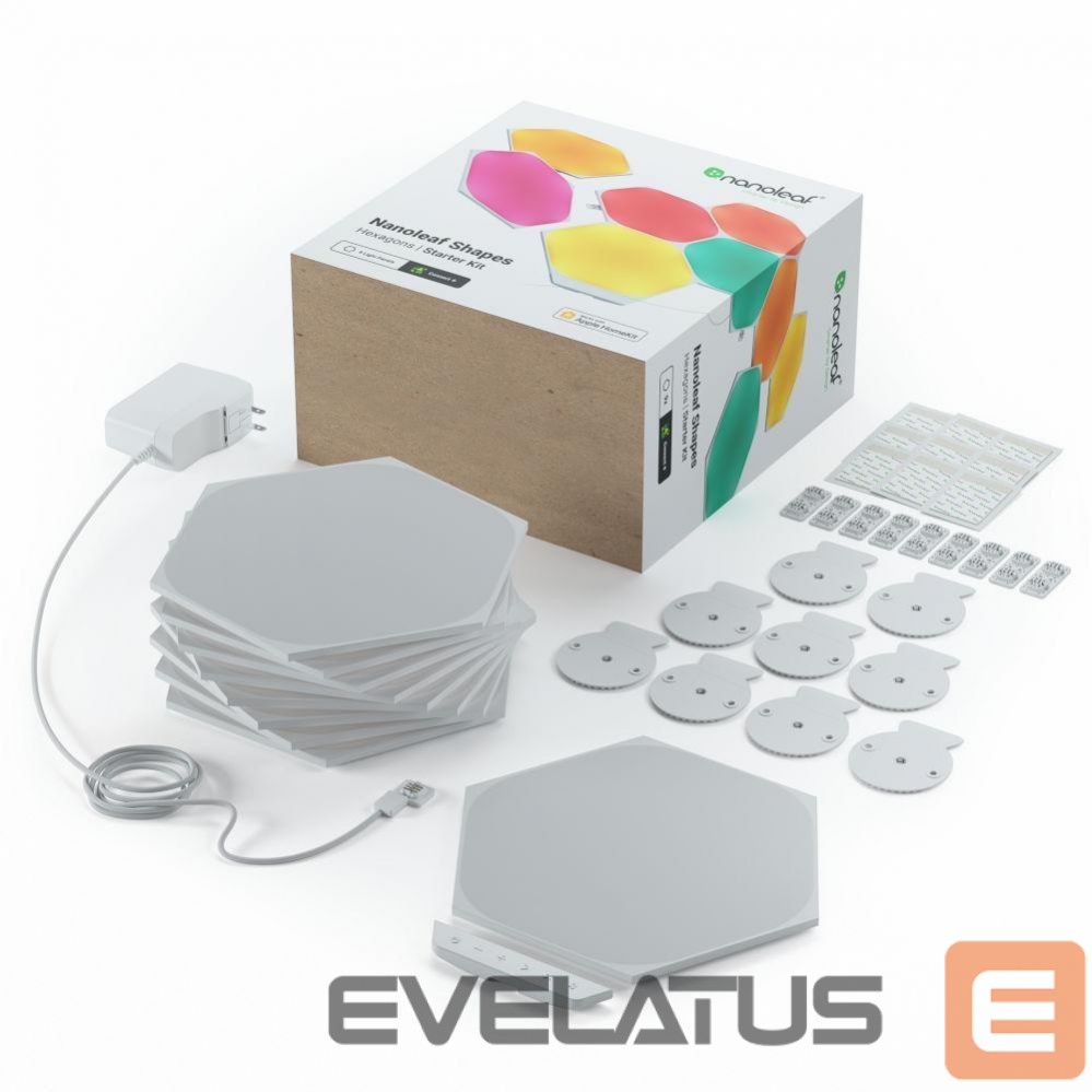 Server - Other Accessories Nanoleaf Shapes Hexagons Starter Kit (9 panels)