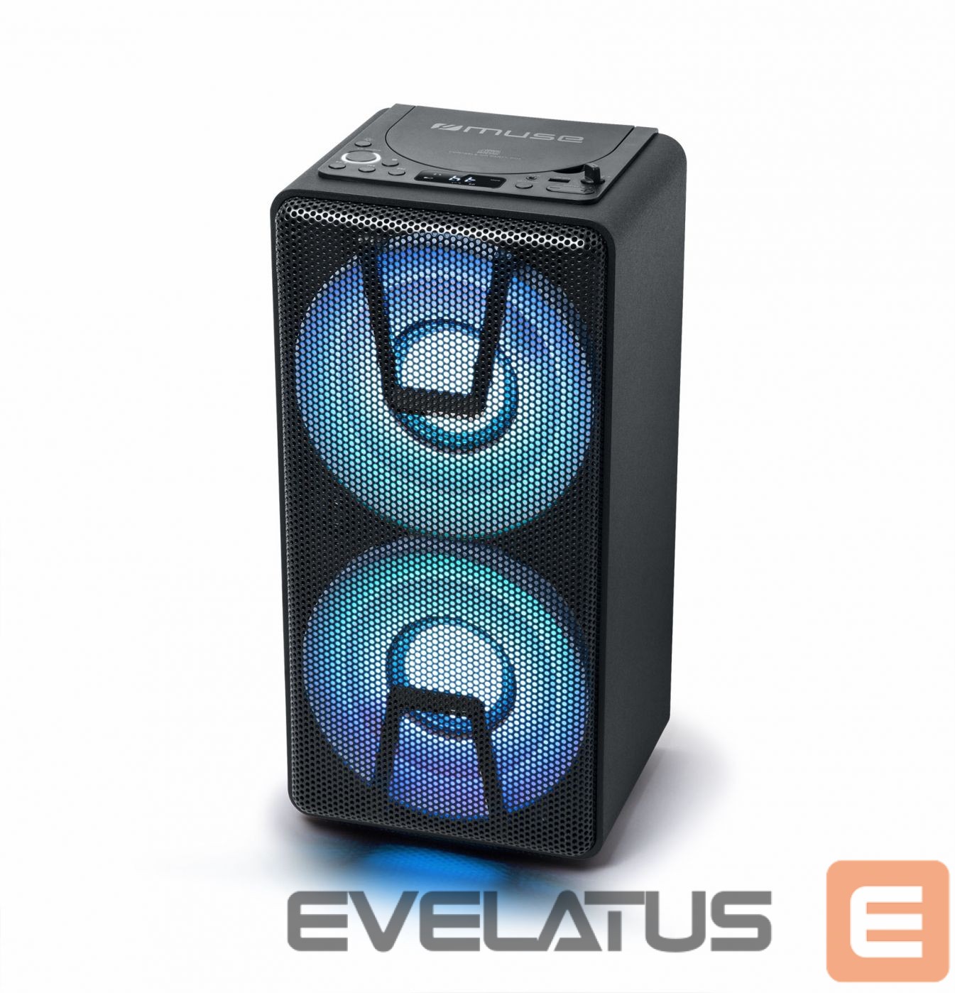 Speakers Muse Party Box Speaker M-1820 DJ 150 W, Bluetooth, Wireless connection, Black
