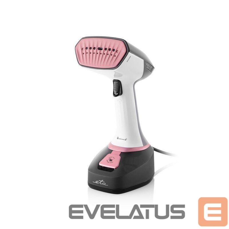 Steam cleaners ETA Garment steamer Stephany 227090000 Handheld, 1400 W, 0.38 L, 25 g/min, White/Black