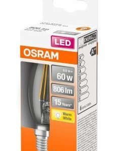 Server - Other Accessories Osram  Parathom Retrofit Classic B 60 E14, 6 W, Warm White, 60 W, 6kWh/1000h, 806 lm 