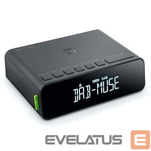 Interactive solution Muse  Alarm function, M-175 WI, AUX in, Alarm Clock, Black 