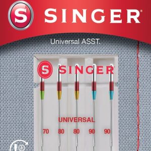Accessories and filters Singer  Universal Needle ASST 5PK for Woven Fabrics 