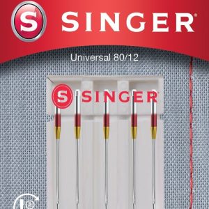 Accessories and filters Singer  Universal Needle 80/12 5PK for Woven Fabrics 