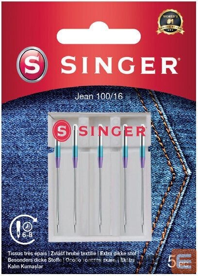 Accessories and filters Singer Denim Needle 100/16 5PK
