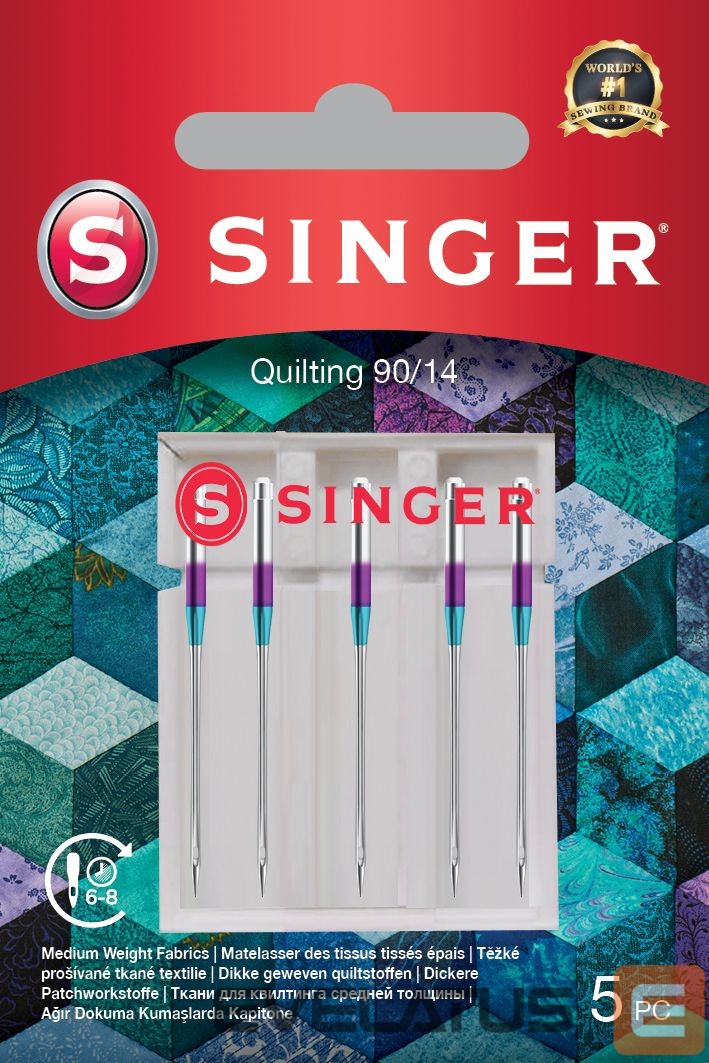 Accessories and filters Singer Quilting Needle 90/14 5PK