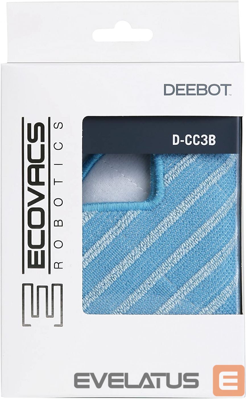 Vacuum cleaner accessory Ecovacs Mopping cloth for OZMO 610/601 D-CC3B Blue