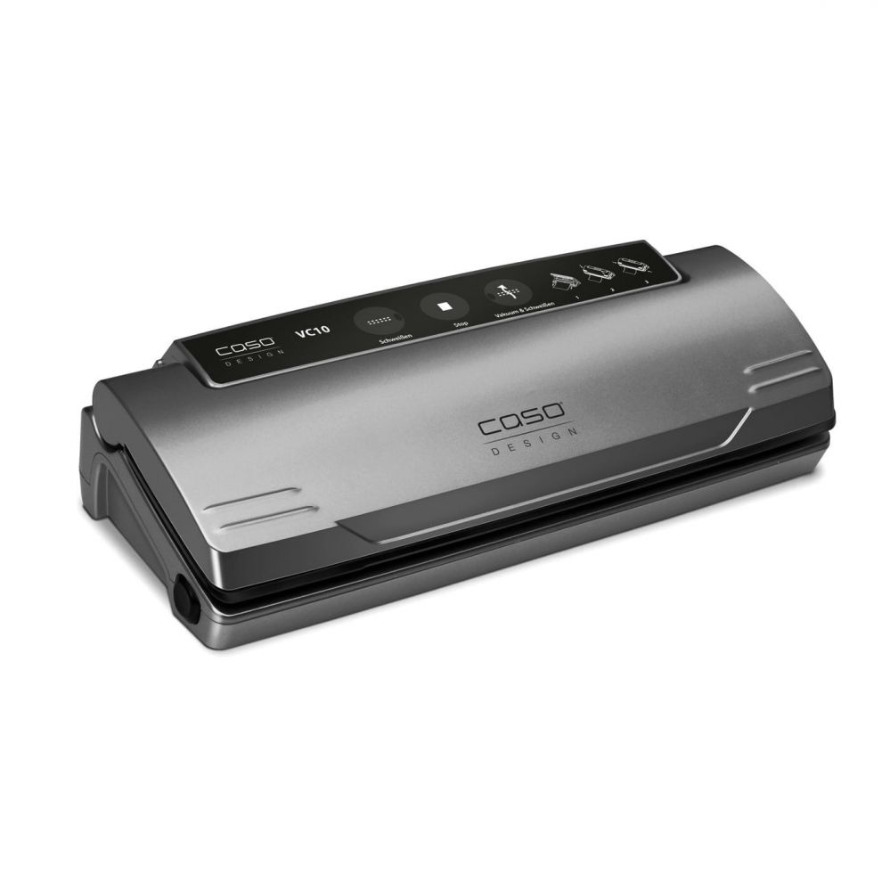 Other small household appliances Caso Vacuum sealer VC 10 PlusEdition Power 110 W, Temperature control, Black/Silver