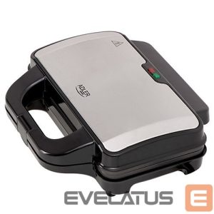 Toster Adler  Sandwich maker AD 3043 900 W, Number of plates 1, Number of pastry 2, Black 
