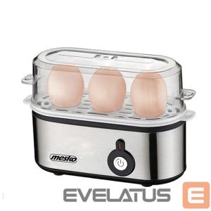 Egg cooker Mesko  Egg boiler MS 4485 Stainless steel, 210 W, Functions For 3 eggs 
