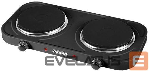 Electric oven Mesko Electric stove MS 6509 Number of burners/cooking zones 2, Black, Electric